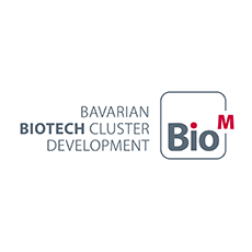 Logo: BioM Biotech Cluster Development GmbH