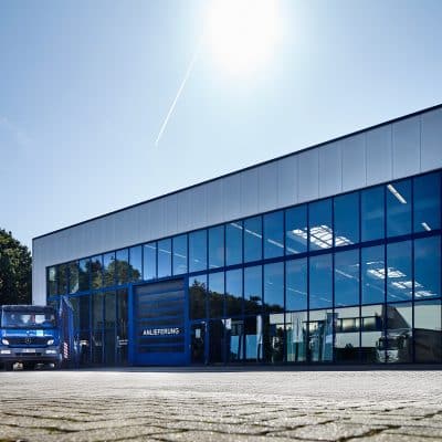 Photo: Production facility of Thermoglas Niederrhein GmbH