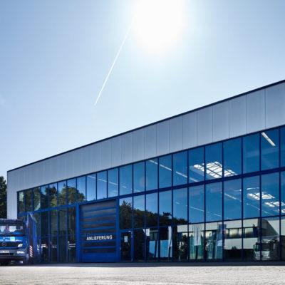 Foto: Produktionsstätte der Thermoglas Niederrhein GmbH
