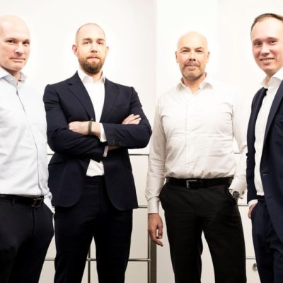 From left to right: Andreas Bösenberg, Johannes Fleck, Jan Markus Drees and Maximilian Finkbeiner