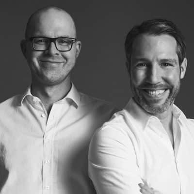 Foto: Die beiden Gründer von 42CAP Thomas Wilke (r.) und Alexander Meyer, Foto©42CAP