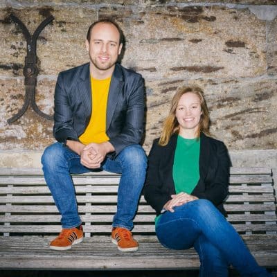 Foto: Marco Witzmann und Louise Lindblad, Co-Gründer von Valispace (Picture: Valispace)