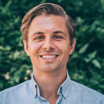 Photo: Jasper Böckel, CEO and co-founder of Myosotis in Berlin