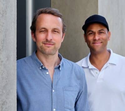 Photo: Jerome Cochet (l.) and David Diallo (r.), the founders of Goodcarbon - Source: Goodcarbon