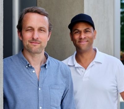 Foto: Jerome Cochet (l.) und David Diallo (r.), die Gründer von Goodcarbon - Quelle: Goodcarbon