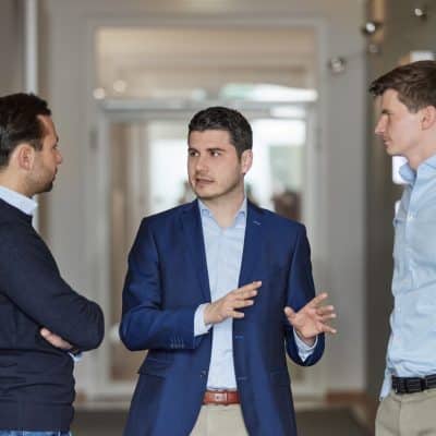 Photo: From left: Andreas Weigert and Daniel Hoene, both Managing Directors of PANGEA Unternehmerkapital