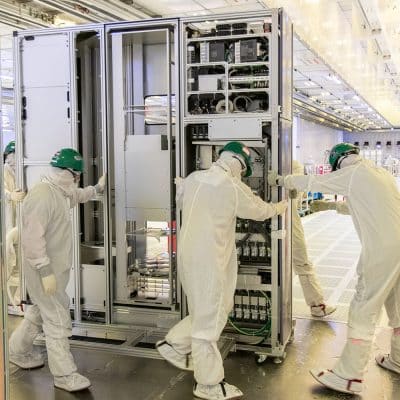 Photo: The production site of the Intel 4 processor in Ireland (© Intel)