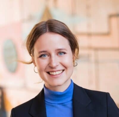 Photo: Sinje Clausen is a lawyer at V14 in Berlin (Photo: V14)