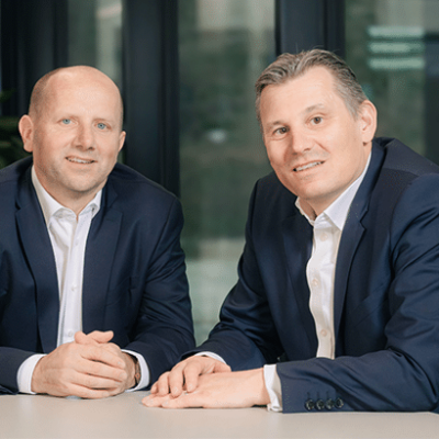 Foto: v.l. die Gründer von Hawk AI Wolfgang Berner und Tobias Schweiger (Foto Hawk AI)