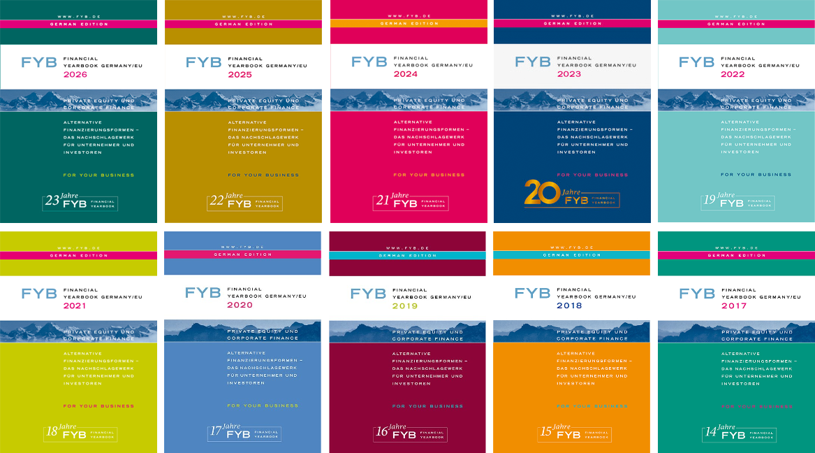 Liste der letzten 10 FYB Buchcover