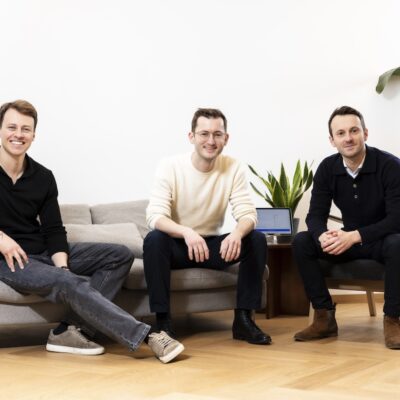 Foto: Das Gründer-Team von nyra.health (v.l.): Mario Zusag, MSc (CTO), Mag. Moritz Schöllauf (CEO), Dr. Philipp Schöllauf (CSO) (© nyra.health)