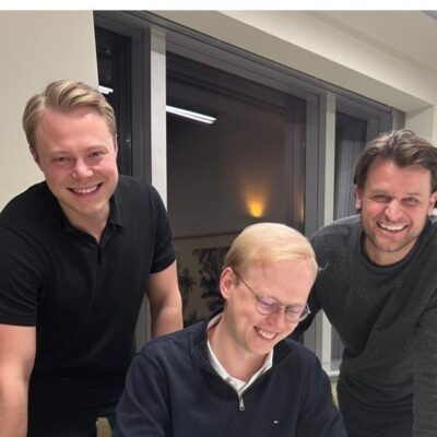 Foto: Gaius Capital Gründerteam v.l.: Jan Mickel, Joscha Radeck, Dr. Lukas Klipper (© Gaius)