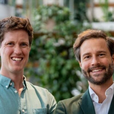 Photo: From left: Veridue founders Xander van den Eelaart and Daniel Csonth (Photo: Veridue)